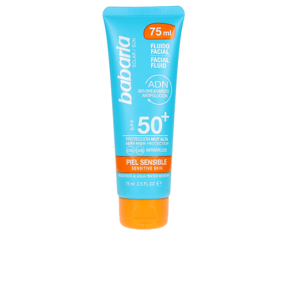 SOLAR ADN SENSITIVE crema solar facial SPF50  75 ml