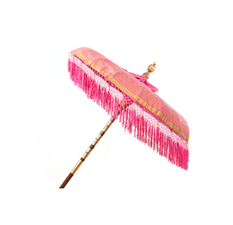 Decorative umbrella Romimex Bali Fuchsia 150 x 200 x 150 cm