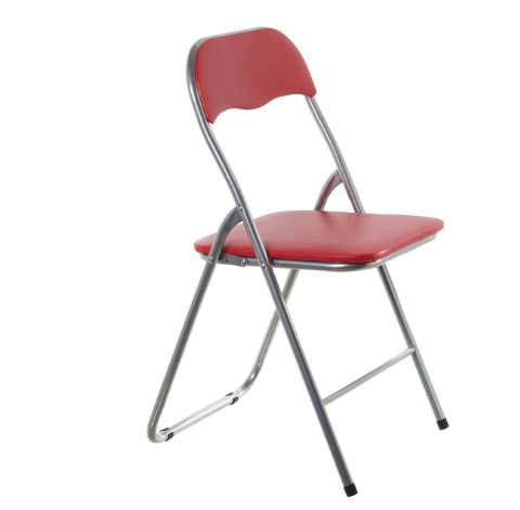 Folding Chair Alexandra House Living Red 44 x 78 x 46 cm