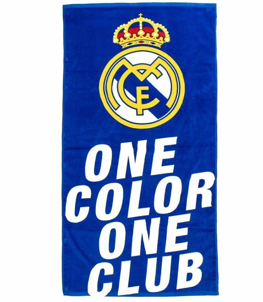Beach Towel Real Madrid C.F. Blue 70 x 140 cm