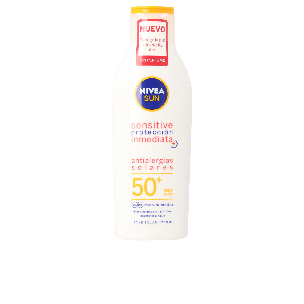 SUN ANTIALERGIAS SOLARES sensitive SPF50+ leche  200 ml