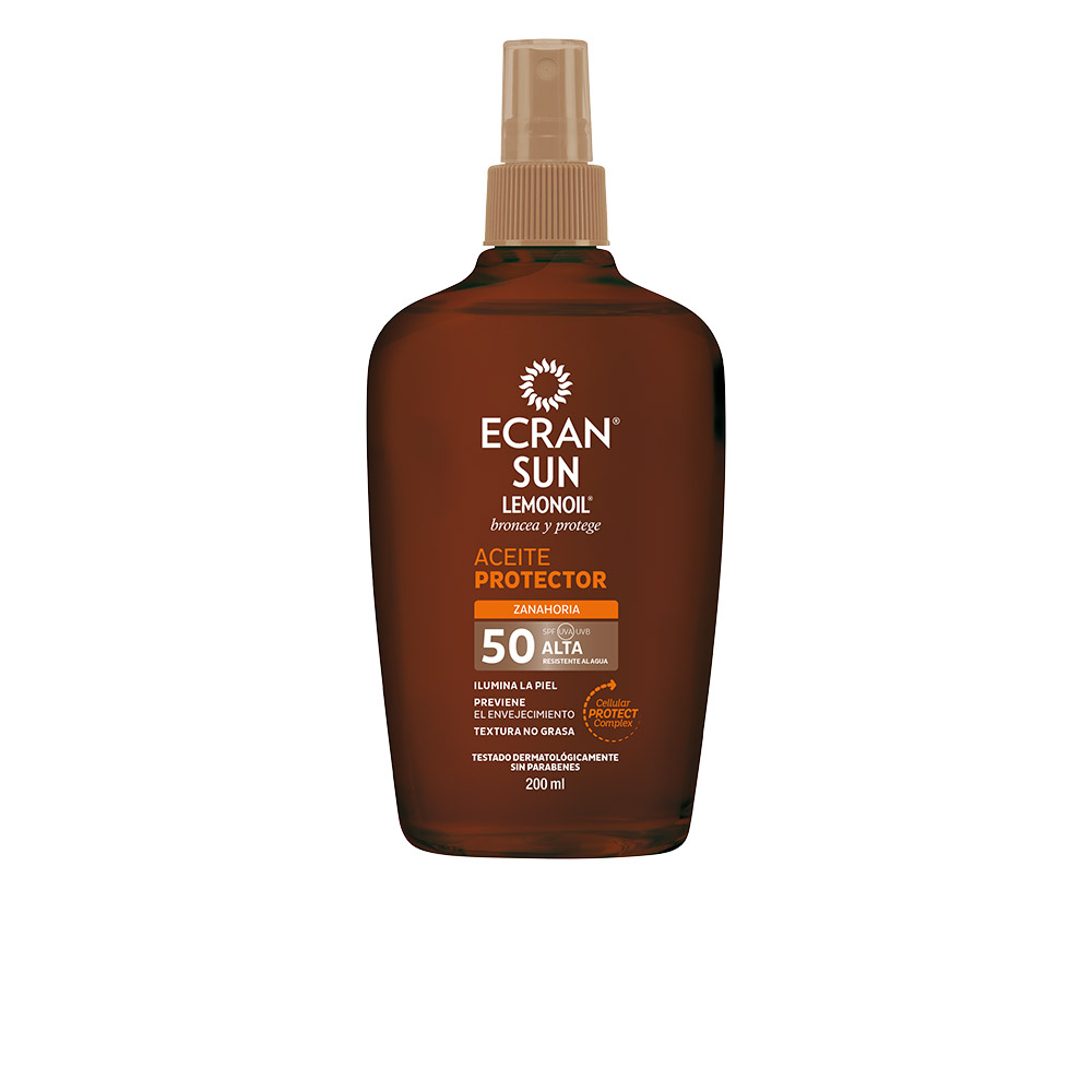 ECRAN SUNNIQUE BRONCEA+ aceite vapo SPF50  200 ml