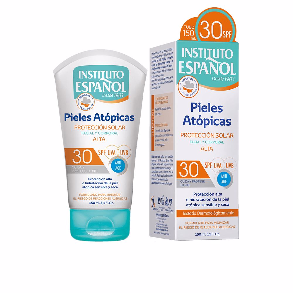 PIEL ATÓPICA protección solar facial y corporal SPF30  150 ml