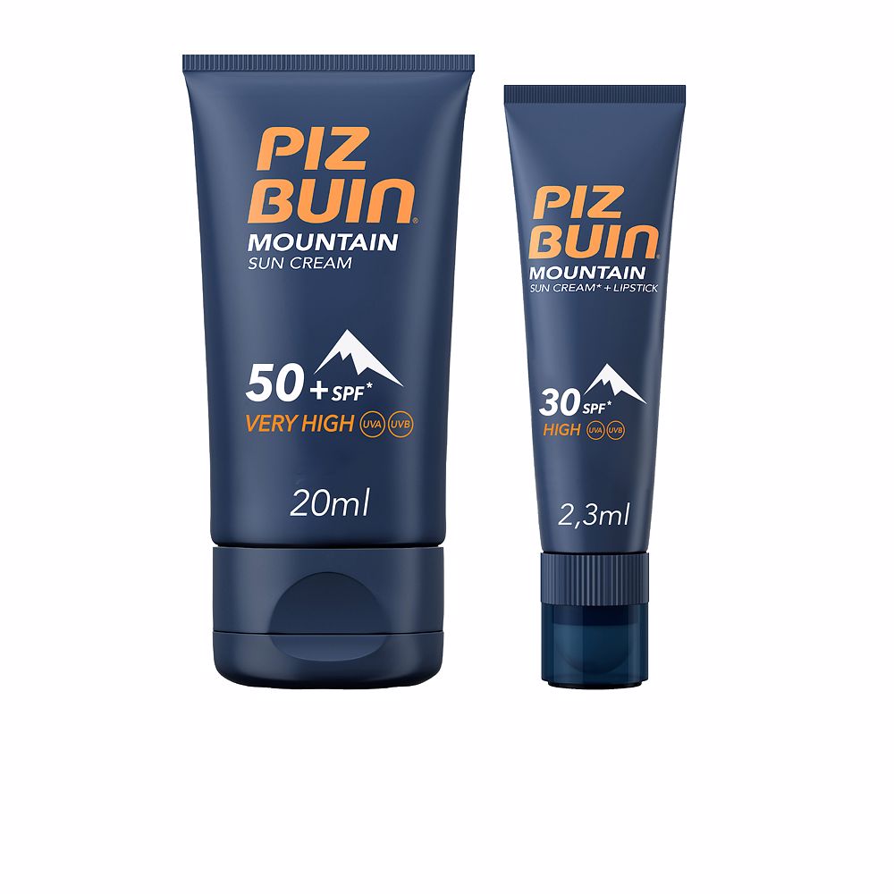 MOUNTAIN SPF50+ suncream + lipstick 20 +  2.3 ml