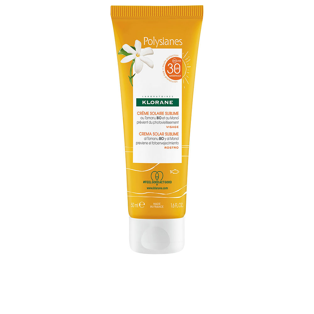 POLYSIANES MONOÏ Y TAMANU BIO sublime sun cream SPF30  50 ml