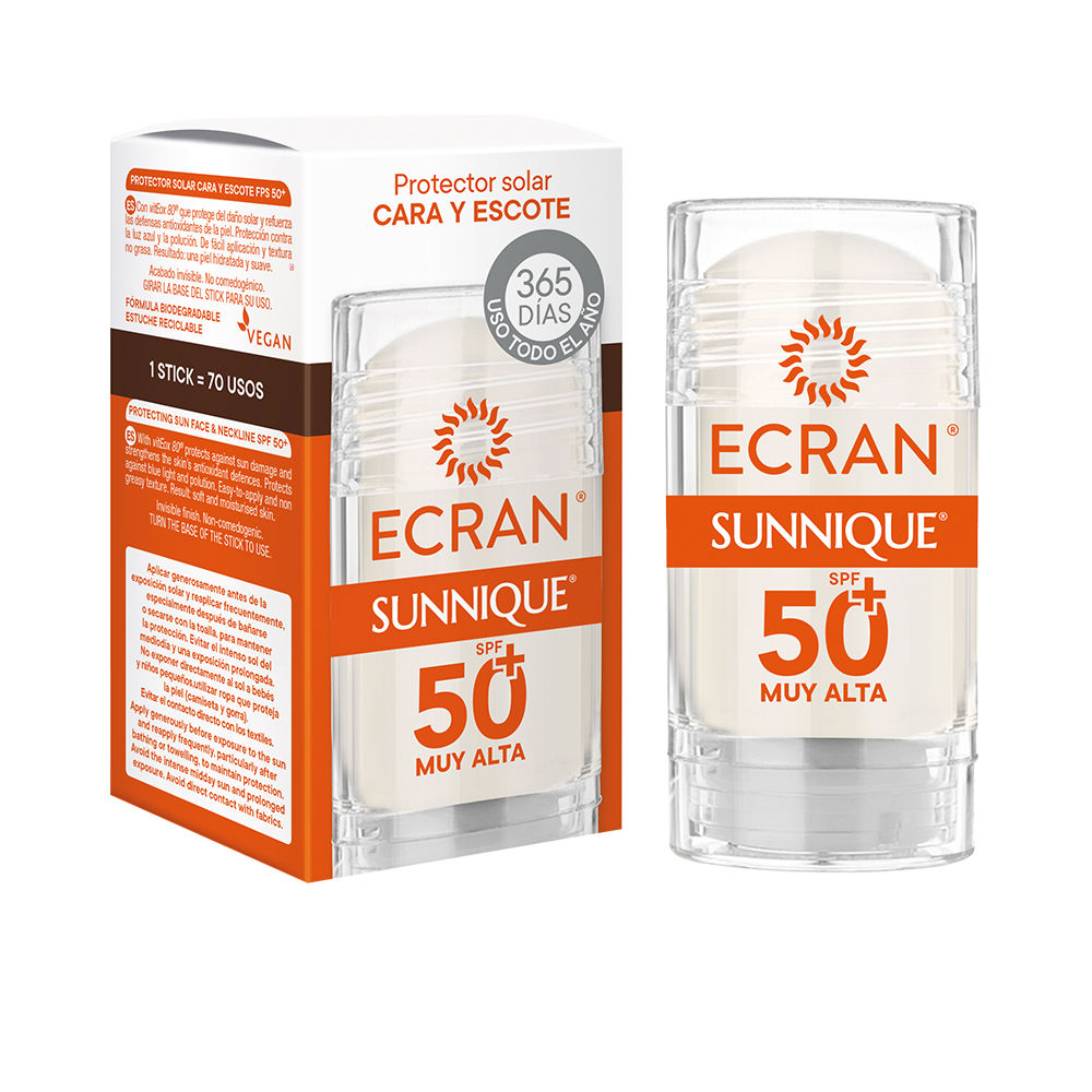 ECRAN SUNNIQUE face and neckline SPF50+ stick  30 ml