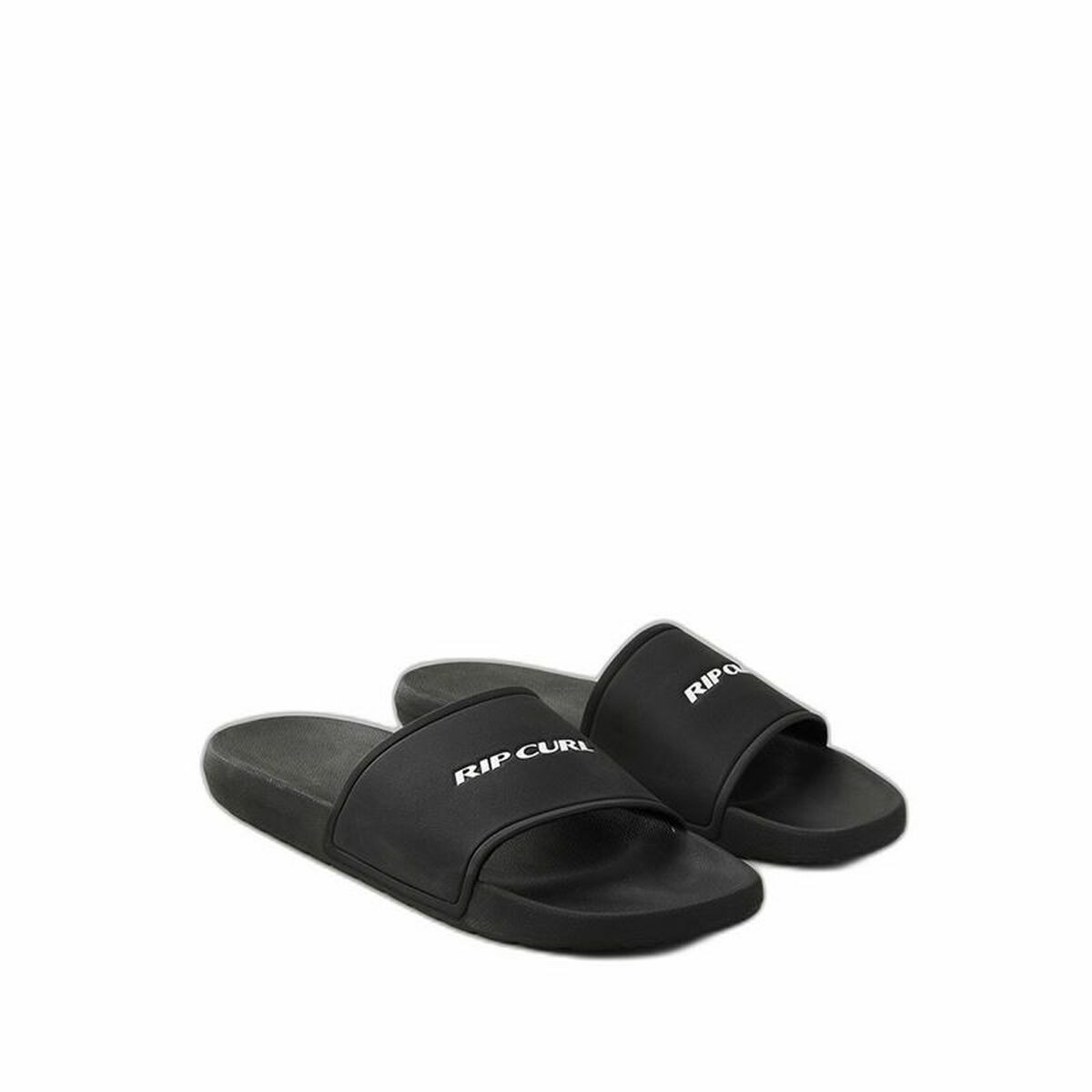 Men's Flip Flops Rip Curl Side Slide Open Toe Black 41