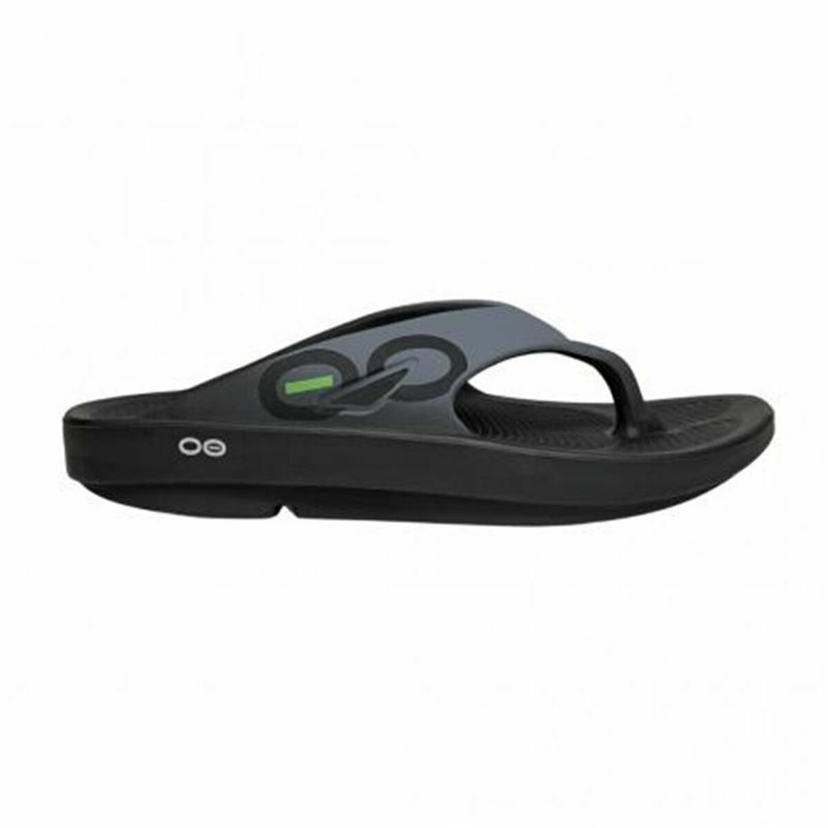 Men's Flip Flops OOfos Ooriginal Sport Grey 46