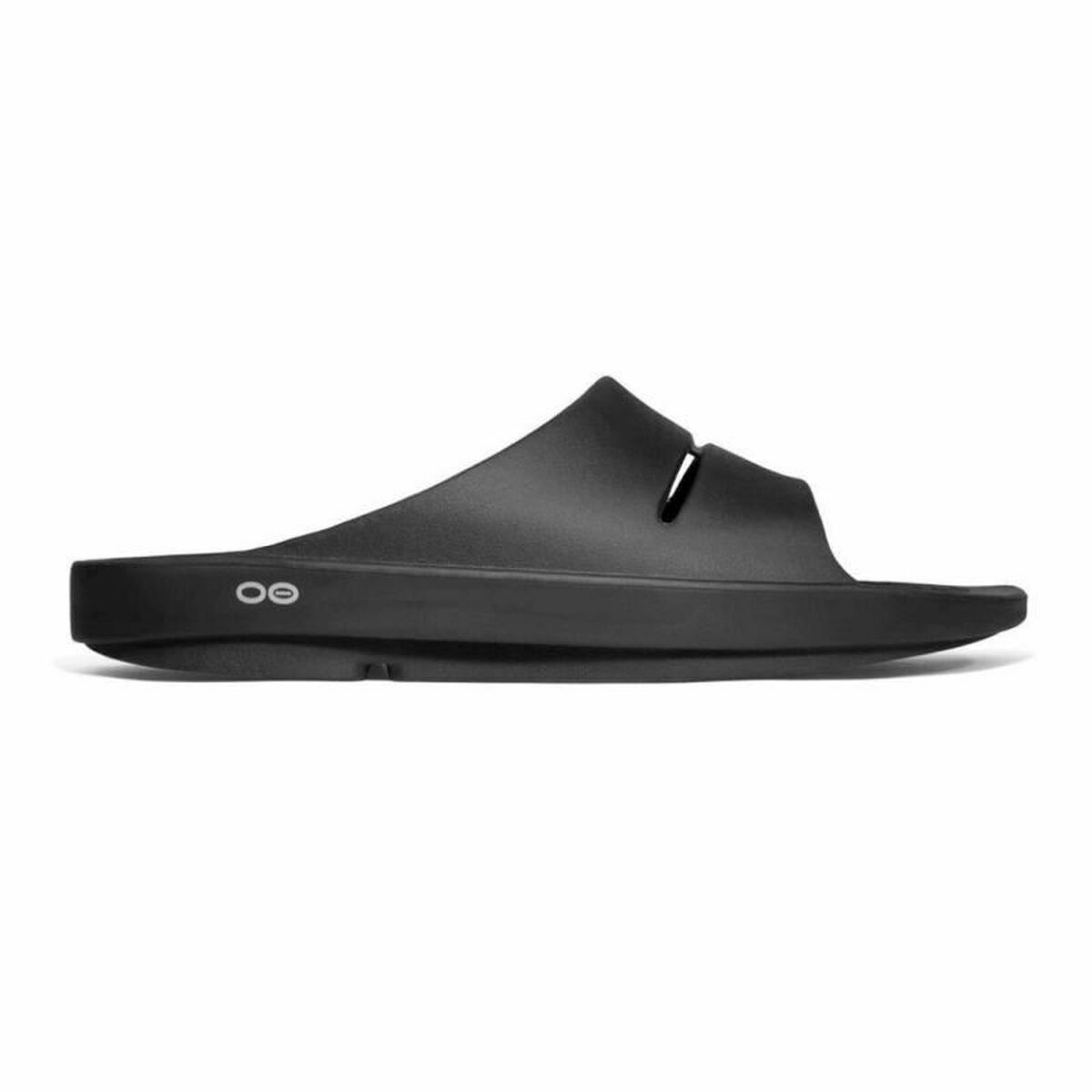 Men's Flip Flops OOfos Ooahh Black 18