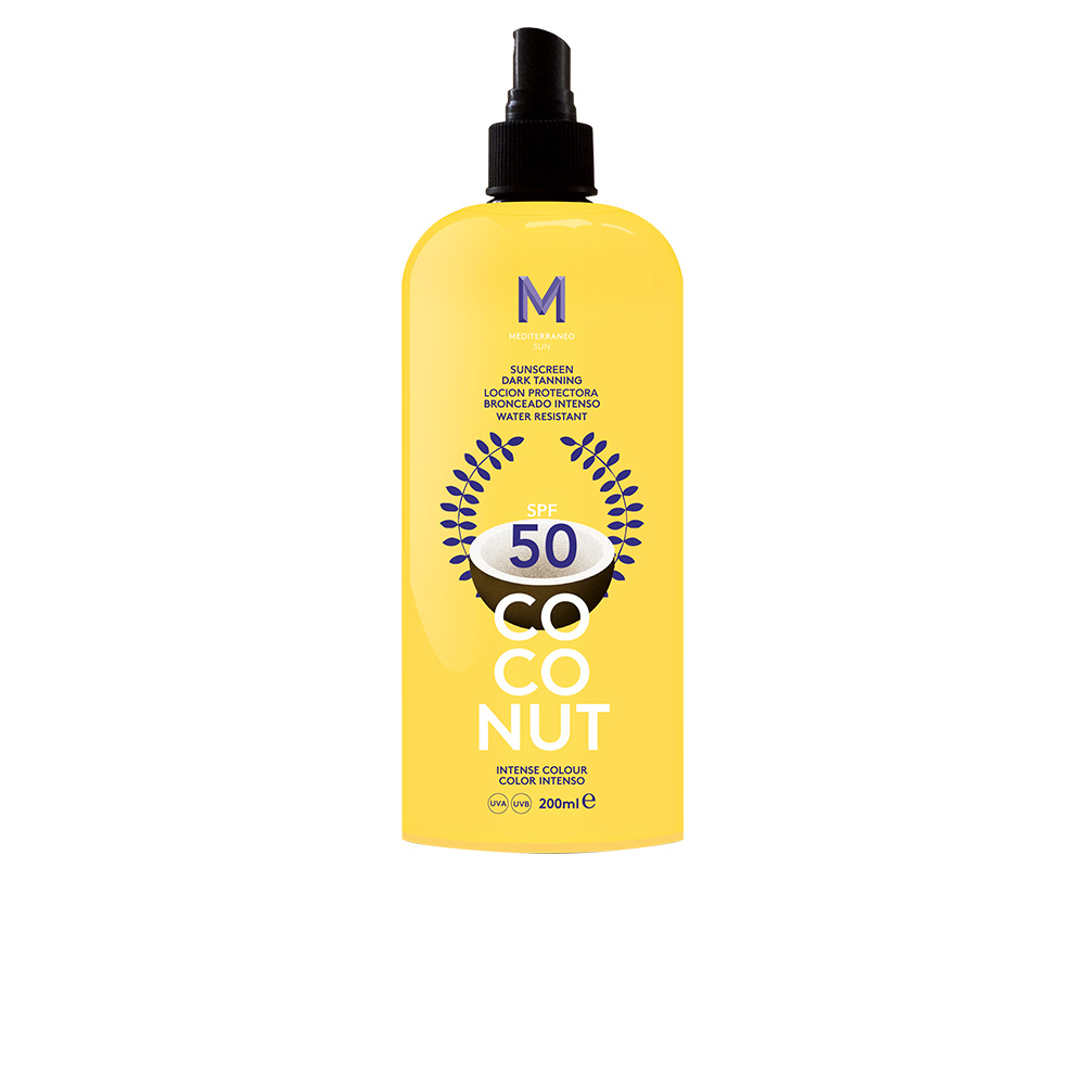 COCONUT sunscreen dark tanning SPF50  200 ml